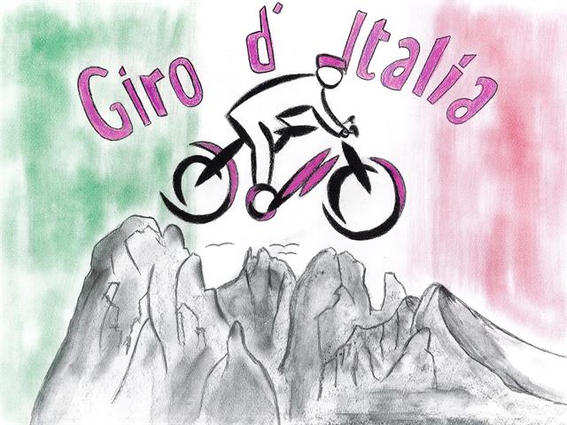 Foto für Ausstellung - Zeichenwettbewerb: Giro d'Italia